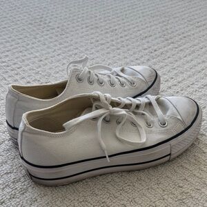 Converse White Low-Top Sneakers